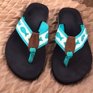 LL Bean flip flops